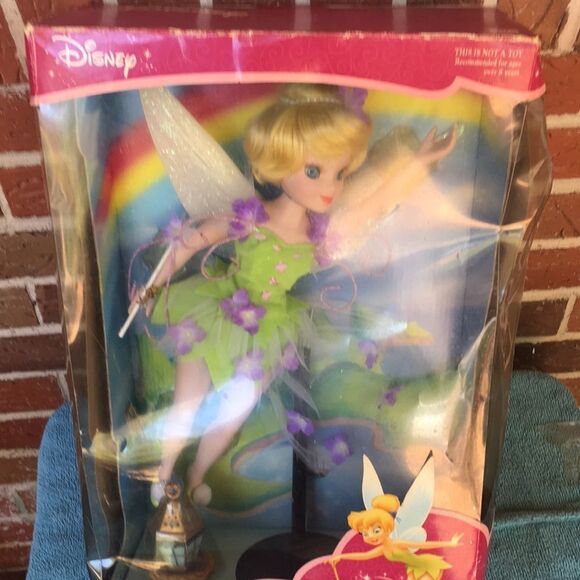 Disney Tinker Bell Porcelain Keepsake Doll - Picture 11 of 11